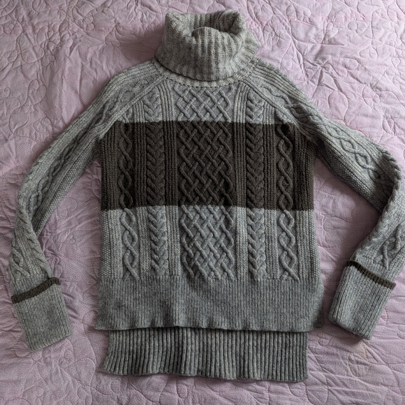 Madewell Cable Knit Sweater - Picture 1 of 9